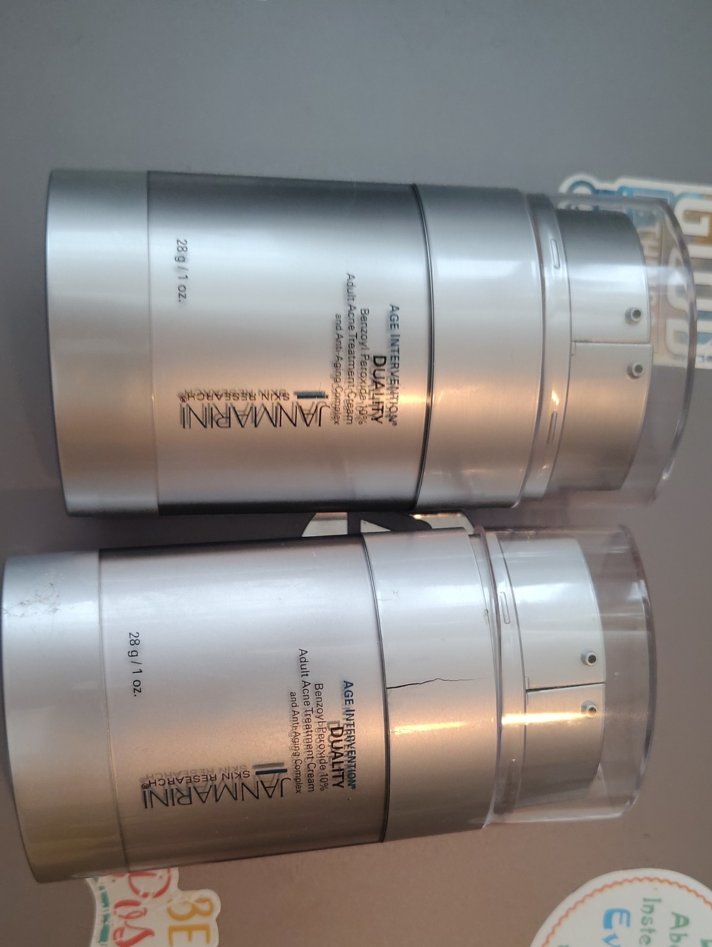JANMARINI Dual-Action Airless Pump Serum - Silver Years Old. You Get Two